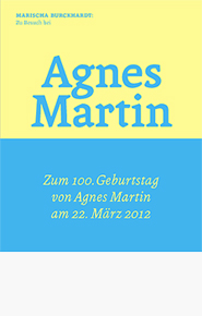 Agnes Martin